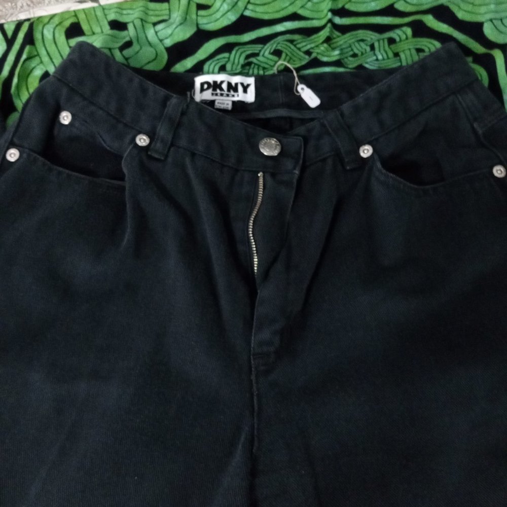 Vintage  DKNY Black Jeans Size 8